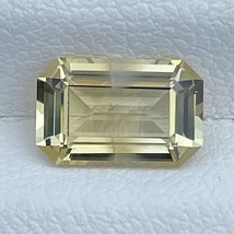 Natural Yellow Chrysoberyl 2.10 Cts Emerald Cut Loose Gemstone - £251.79 GBP