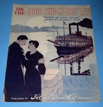 On the Good Ship Nancy Lee Sheet Music Vintage 1913 H. C. Weasner Yellen Cobb - £119.89 GBP