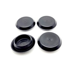 3/4&quot; Auto Truck Bumper Plugs Black Sensor Hole PE Cover 1&quot; Top Flange 4 ... - £7.46 GBP