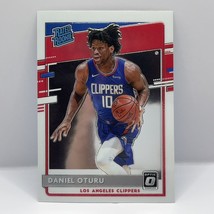 2020-21 Panini Donruss Optic Basketball Daniel Oturu Rated Rookie #183 Clippers - £1.57 GBP