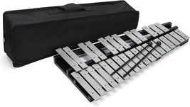 Foldable 30 Notes Glockenspiel Percussion Bell Kit With 2 Mallets,, Adults - £58.46 GBP