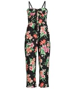 No Boundaries ~ XS (1) ~ Black Floral ~ Removable Straps ~ Jumpsuit ~ Ro... - $427.20 MXN