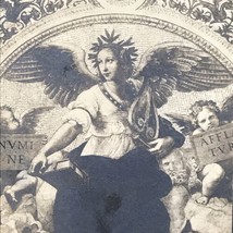 Antique Raphael POETRY on Ceiling of Stanza della Segnatura Art Postcard - £7.60 GBP