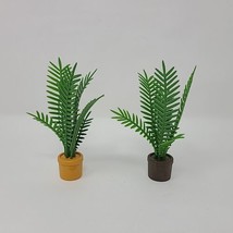 Playmobil Victorian Mansion Living Room Den House Plant Ferns 5320 5325 Lot of 2 - £9.34 GBP