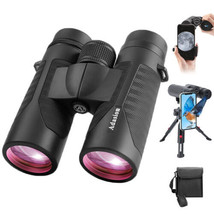 12x42 HD Binoculars for Adults High Powered with Phone Adapter and Tripod, Super - $226.30