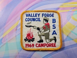 Vintage 1969 Valley Forge Camporee Boy Scouts Patch, 3&#39;&#39; x 3&#39;&#39; - $2.99