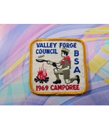 Vintage 1969 Valley Forge Camporee Boy Scouts Patch, 3&#39;&#39; x 3&#39;&#39; - $2.99