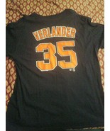 Justin Verlander Detroit Tigers #35 XL Tshirt - £35.39 GBP