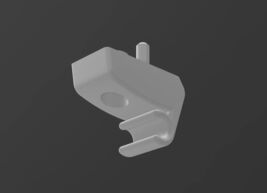 2x Sun Visor Clip For 2007-2015 Fiat 500 - $18.38