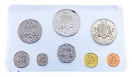 1974 Barbados Proof Set w/8 Coins &amp; CoA, KM PS2 - £74.00 GBP