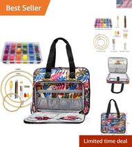 Full Range Embroidery and Cross Stitch Starter Kit with Premium Storage ... - $102.42
