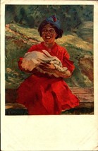Vintage Ussr POSTCARD- A Spanish Girl In The U.S.S.R-STATE Art Publisher -BK41 - £4.74 GBP