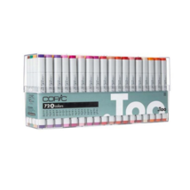 COPIC Twin Marker 72 Color A Set - £407.81 GBP