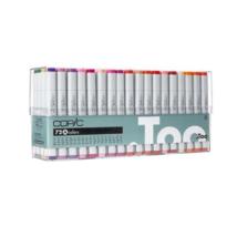 COPIC Twin Marker 72 Color A Set - £406.88 GBP