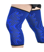2 pairs Portable Knee pads Volleyball Women Latex Silk Brace compression... - $27.44 CAD