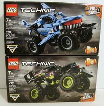 Lego Technic Monster Jam 42118 42134 Megalodon Grave Digger  - $37.95