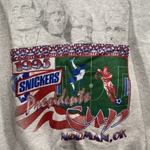 1995 Reebok Soccer Sweatshirt Medium USA Snickers Presidents Cup Norman ... - $18.00