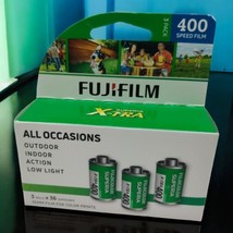 FUJIFILM 400 ISO 35mm Film 3-Pack - 36 Exposures Color Print Film EXP 10/24 - $33.94