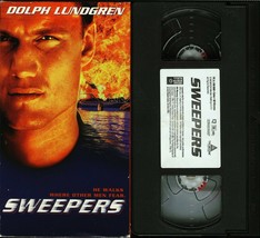 Sweepers Dolph Lundgren Claire Stansfield Vhs Trimark Video Tested - £5.45 GBP