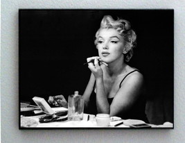 Marilyn Monroe Makeup Mirror Framed Vintage Photo 8.5 X 11 Giclée Print - £15.33 GBP