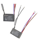 2-Pack Motor Ceiling Fan Capacitor CBB61 5uf+5uf+5uf 5-Wire Rated Voltag... - $22.99