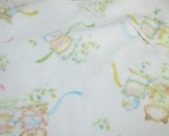 Vintage Shirt Tales baby hooded towel terry cloth Dundee animal print FLAW - $9.89
