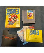 SUPER MARIO BROS. 3 NINTENDO (NES) ©1990, COMPLETE CONTENTS IN BOX, EXCE... - £133.16 GBP