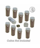Quarter Square Coin Tubes by Guardhouse, 24.5mm, 10 pack - $9.49