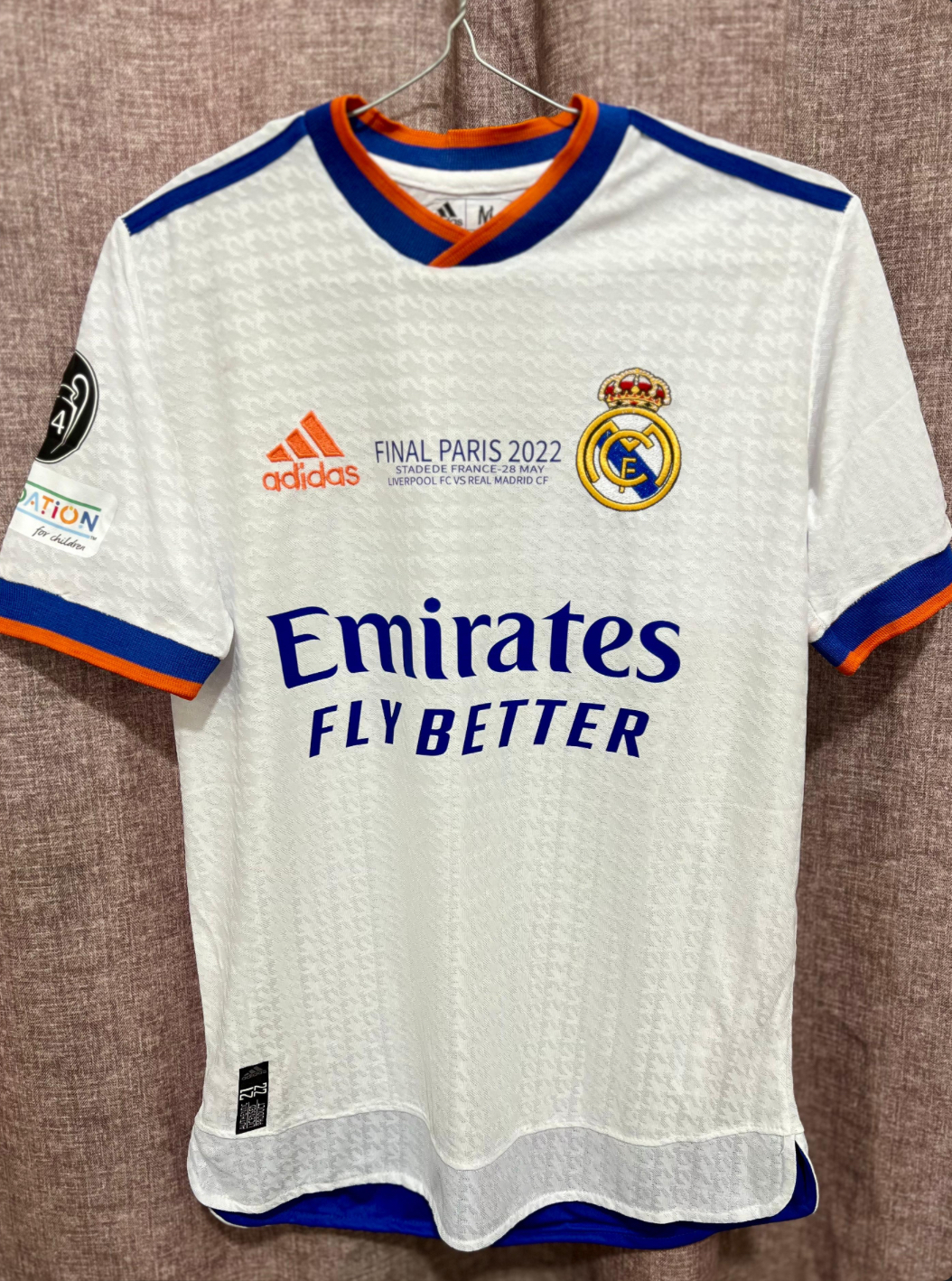 Jersey adidas Real Madrid Champions League Final Paris 2022/ FREE SHIPPING