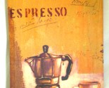 Espresso Café Wall Art Decor Picture on Stretched Canvas - £17.20 GBP