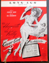 RITA HAYWORTH (COVER GIRL) ORIGINAL 1944 SHEET MUSIC (CLASSIC) - $99.00