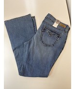 Levi’s 542 Flare Women’s Size 16W Medium Blue Denim Y2K Pants  - £16.93 GBP