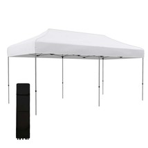Outsunny 10&#39;x20&#39; Pop Up Canopy Tent Instant Sun Shelter w/Carry Bag - $372.99