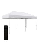 Outsunny 10&#39;x20&#39; Pop Up Canopy Tent Instant Sun Shelter w/Carry Bag - $6,864.01 MXN