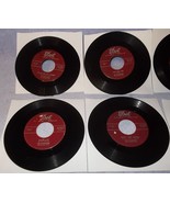 Six 45 Rpm Record Lot Hilltoppers Singing Group Dot Label 1950&#39;s  - $112.47 MXN