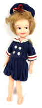 Vintage 1963 Deluxe Reading Corp Penny Brite 8 inch Doll Anchors Away Dress Hat - £22.84 GBP