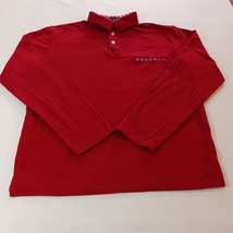 STTL2MC Men&#39;s Clothing 3-Button Red Collar Shirt Short Sleeve Measured C... - $216.69 MXN