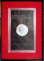 1972-S Eisenhower Silver Dollar - Brown Box - Cameo Proof - £11.74 GBP