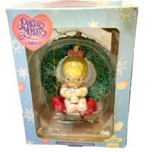 Vintage 1997 Enesco Precious Moments Holiday Ornament Baby Winter Wonder... - £10.03 GBP