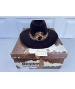 Vintage Resistol 3X Beaver W220 Top Rail 080 Cordova Granite Gray 7 1/4 ... - $133.64