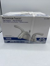 Glacier Bay Builders 247-368G Bath Faucet 4 inch Center Set Chrome New - £21.89 GBP