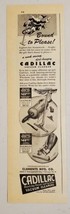 1949 Print Ad Cadillac Vacuum Cleaners Santa Claus Clements Mfg Chicago,Illinois - $13.35