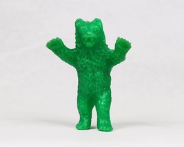 MPC Bear Green Plastic Figure Vintage 1960s Wild Animals Series Grizzly Toys - £7.60 GBP