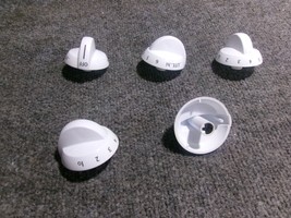 316220000 FRIGIDAIRE RANGE OVEN CONTROL KNOBS - SET OF 5 - $36.00