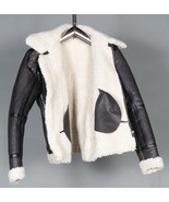 Men B3 Bomber Aviator Shearling Sheepskin Leather Winter Jacket - $143.99+