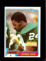 1981 TOPPS #465 JOHNNIE GRAY NM PACKERS  *X12664 - $1.47