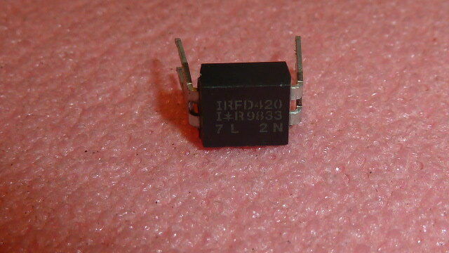 NEW 20PCS IR IRFD420 TRANS MOSFET Power N-CH 500V 0.37A 4-Pin DIP TUBE - $24.00