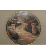 THOMAS KINKADE Collector Plate SPRING GATE  Teachers lead the way - £15.65 GBP