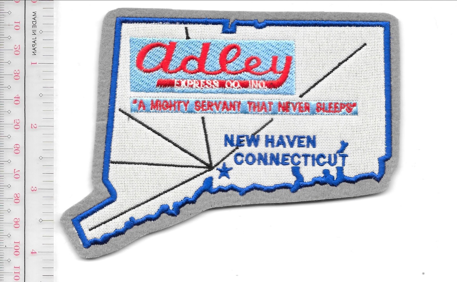 Vintage Trucking &amp; Van Lines Connecticut Adley Express Co. New Haven, Co... - $9.99