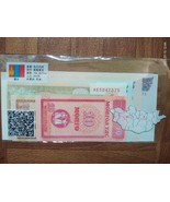 9 pcs. of Mongolia banknotes - UNC - $6.50